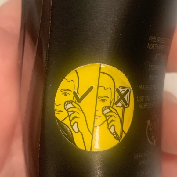 Phillips Norelco Aquatec AT880 Electric Razor w/ Case: Works 100% NO CHARGER! - Picture 8 of 12